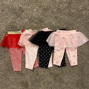 3M Baby Girl Tutu Pants Bundle